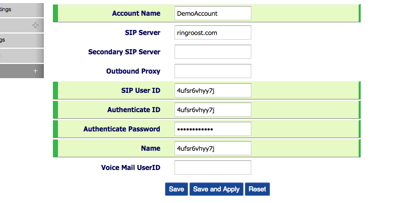 RingRoost-How to setup up a VoIP Phone - 2 - Voip-info.org RingRoost-How to setup up a VoIP Phone - 2