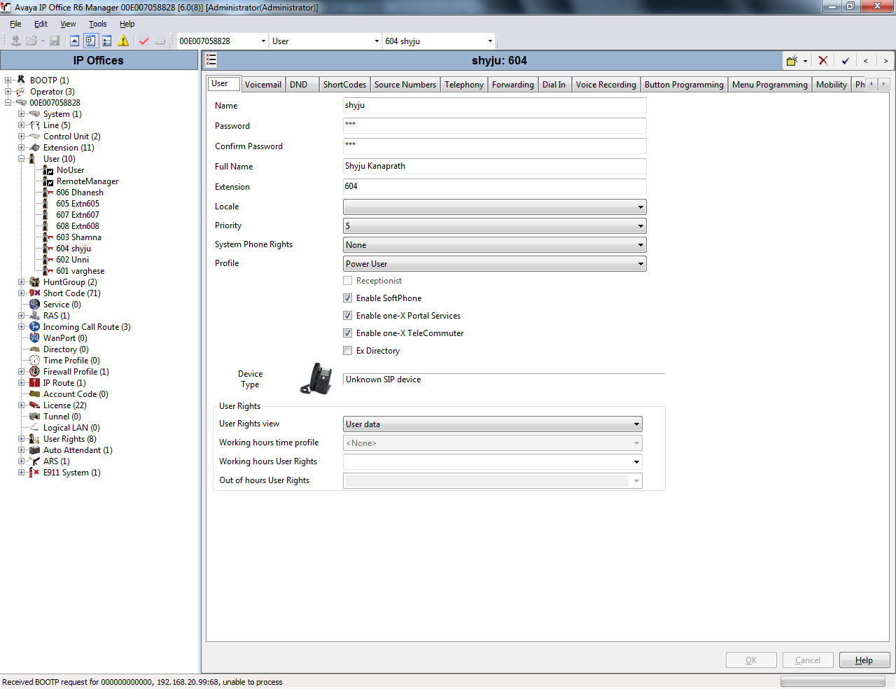 3rd Party SIP Endpoints with Avaya IP Office 500 V2 PBX