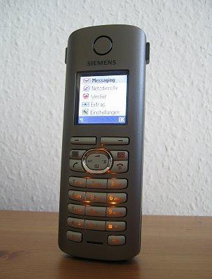 Siemens Gigaset S45 DECT Handset - Voip-info.org