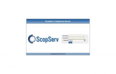ScopServ Screenshot - Voip-info.org